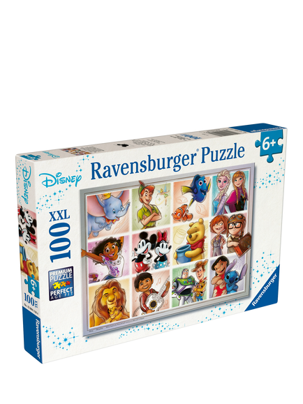 Disney Multi Character XXL Jigsaw Puzzle, 100 Pieces, Multi