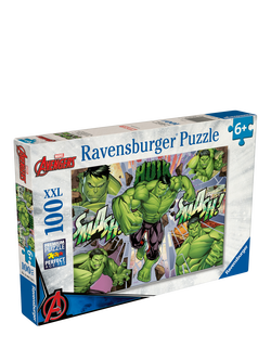 Ravensburger Marvel Hulk XXL Jigsaw Puzzles, 100 Pieces, Multi