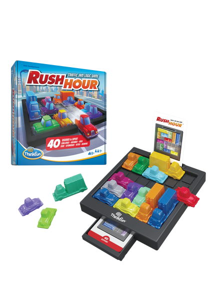 Ravensburger Rush Hour Traffic Jam Logic Puzzle, Multi