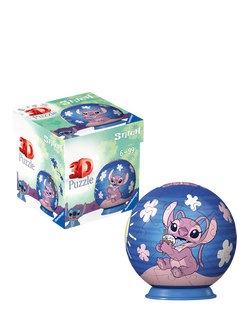 Ravensburger Stitch, Angel and Scrump 3D Jigsaw Puzzle, 54 Pieces, Multi