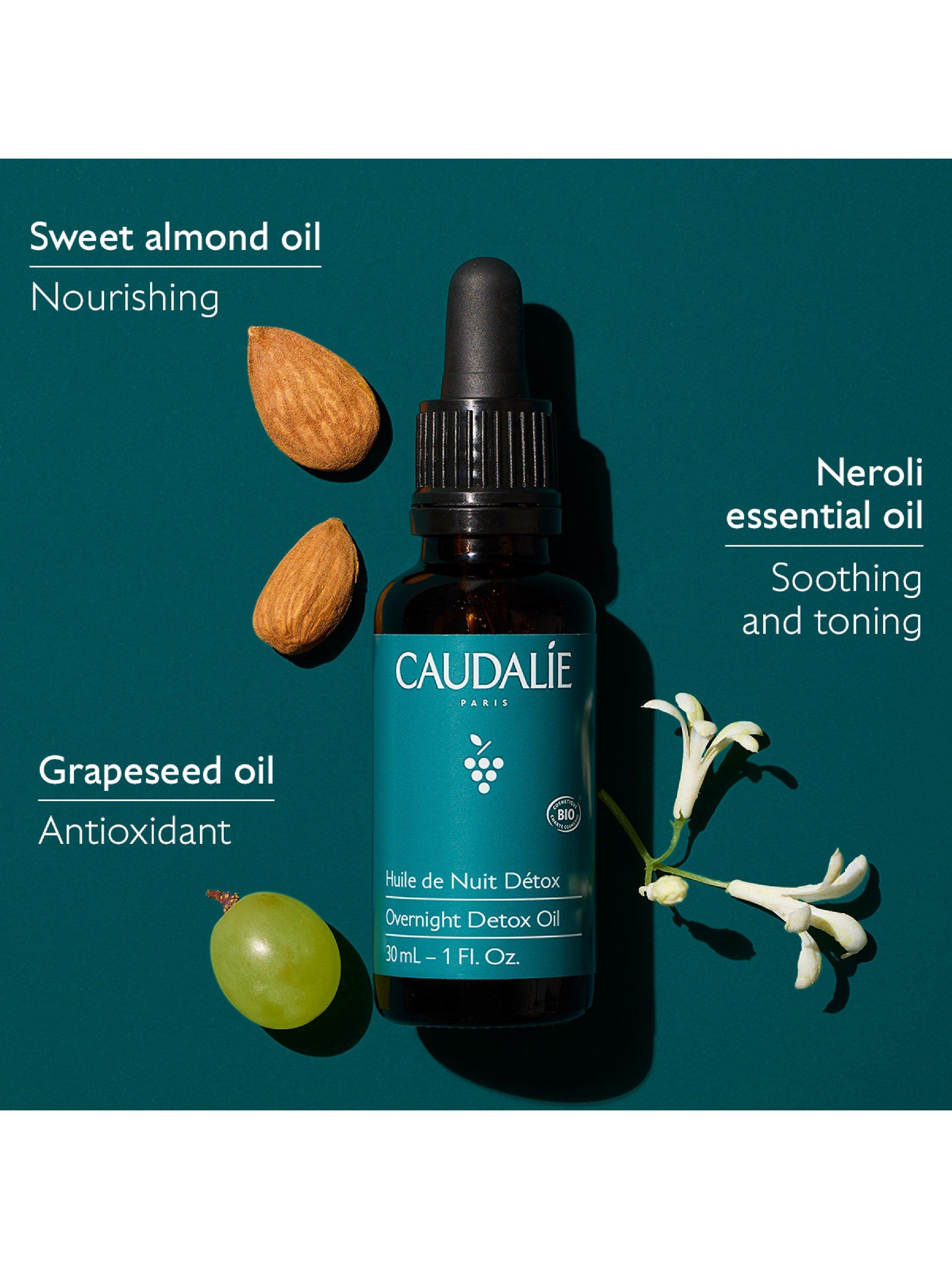 Product image 2 of 4, which shows Caudalie Vinoclean Overnight Detox Oil, 30ml