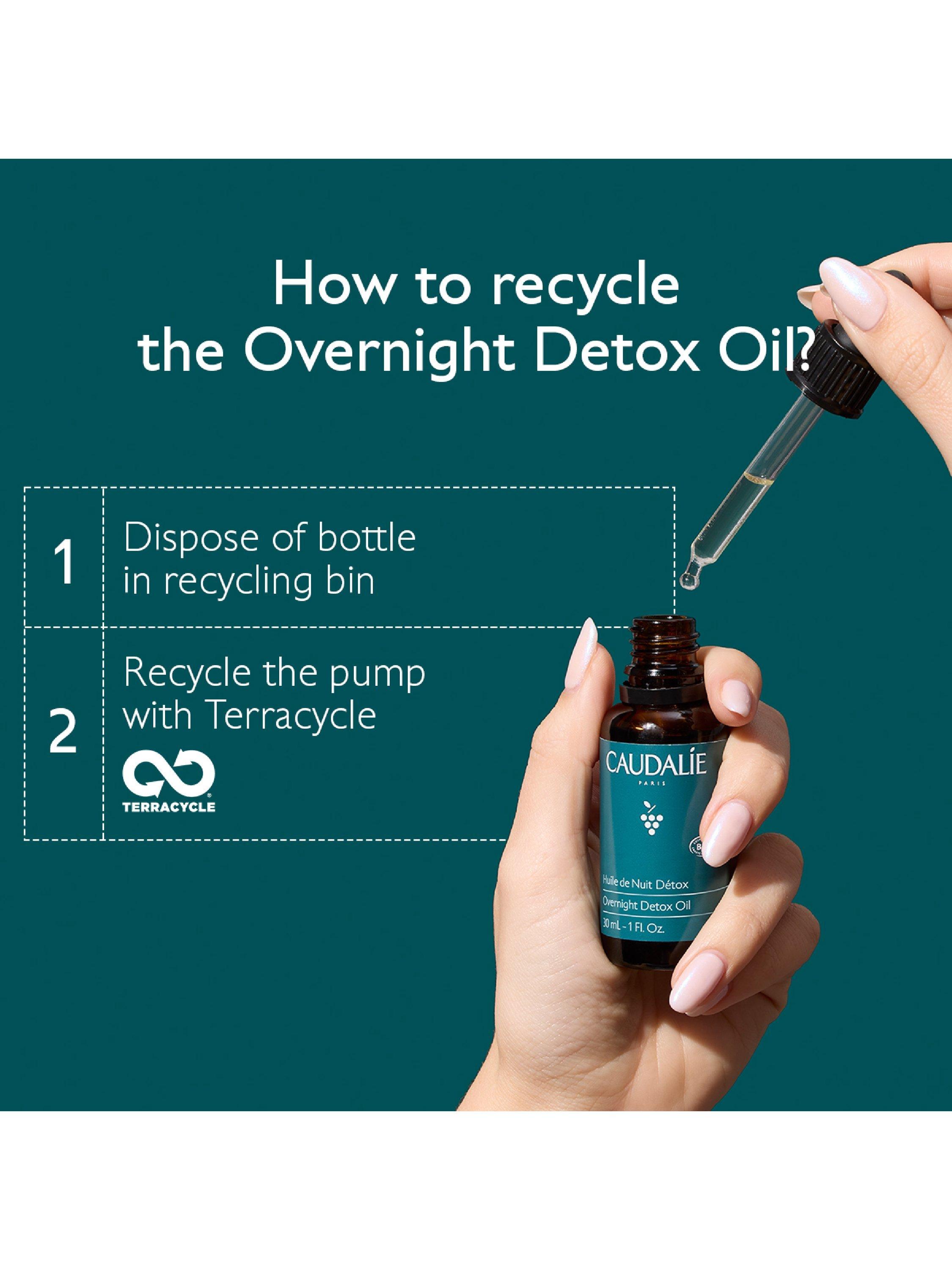 Product image 4 of 4, which shows Caudalie Vinoclean Overnight Detox Oil, 30ml
