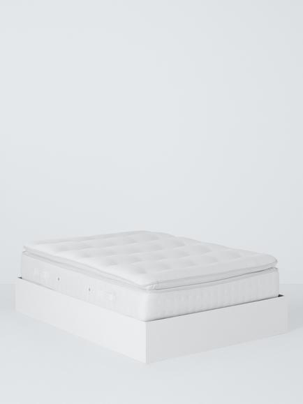 John Lewis Ultra Comfort Collection 1500 Pillowtop Mattress, Firm Tension, Super King Size, White