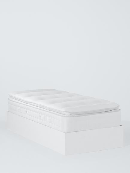 John Lewis Ultra Comfort Collection 1500 Pillowtop Mattress, Firm Tension, Single, White