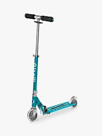 Micro Scooters Sprite Foldable LED Scooter, Aqua