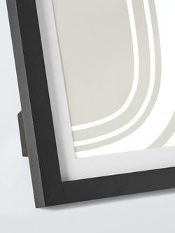 John Lewis Oversized MDF Photo Frame & Mount, 6 x 6" (15 x 15cm) - view 2, Black