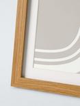 John Lewis Oversized MDF Photo Frame & Mount, 6 x 6" (15 x 15cm), Wood