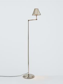 John Lewis Nicolas Floor Lamp, Nickle