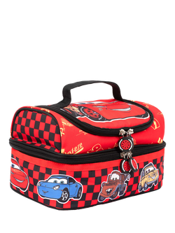 Fringoo Kids' Disney Cars Insulated Lunch Bag, 5L, Red, Red