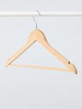 John Lewis Bamboo Jacket Hanger, Set of 6