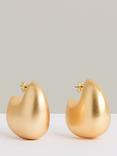 Reiss Calla Curve Scoop Earrings