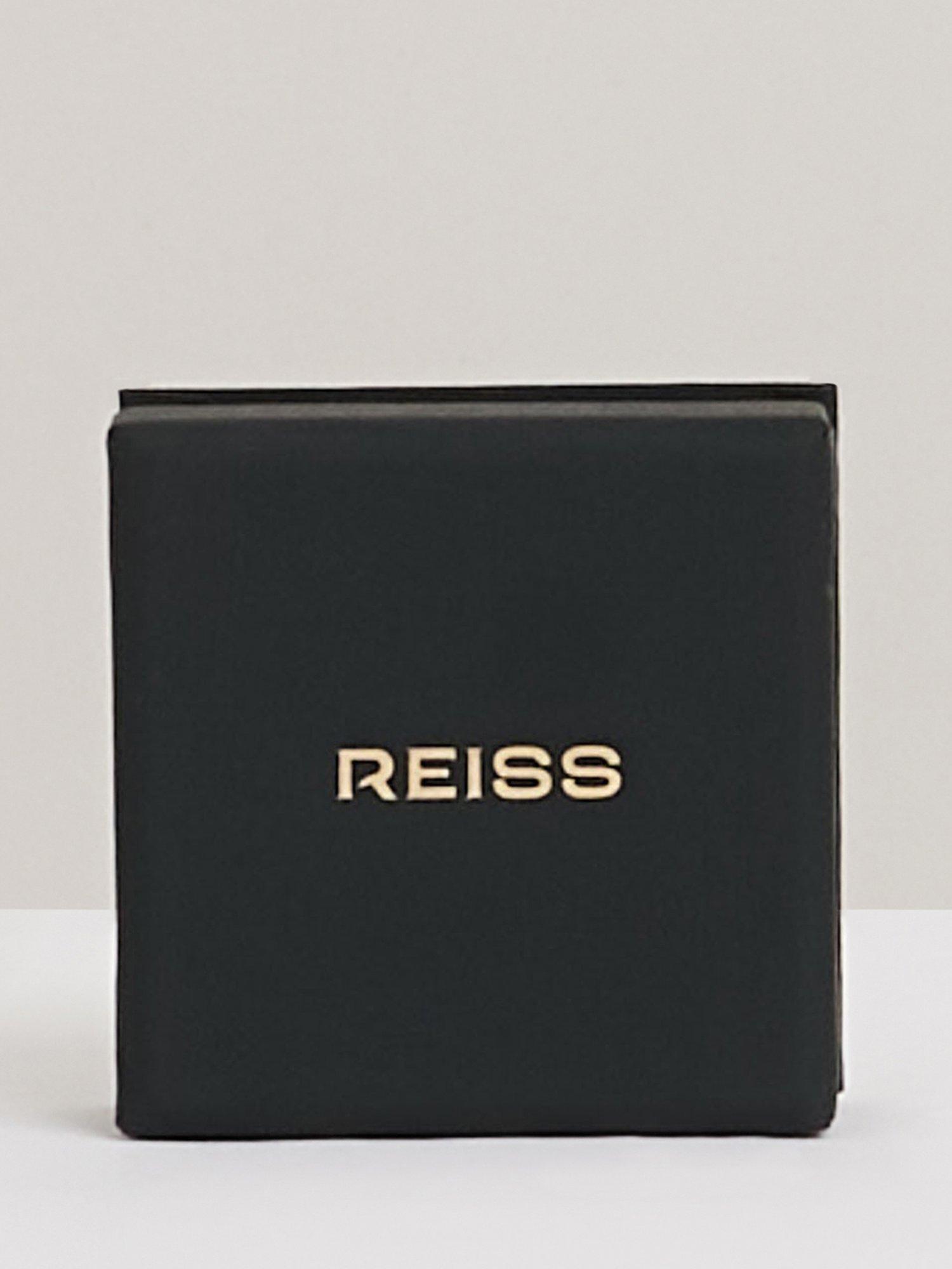 Product image 6 of 6, which shows Reiss Minnie Micro Pearl & Crystal Earrings Set, Gold