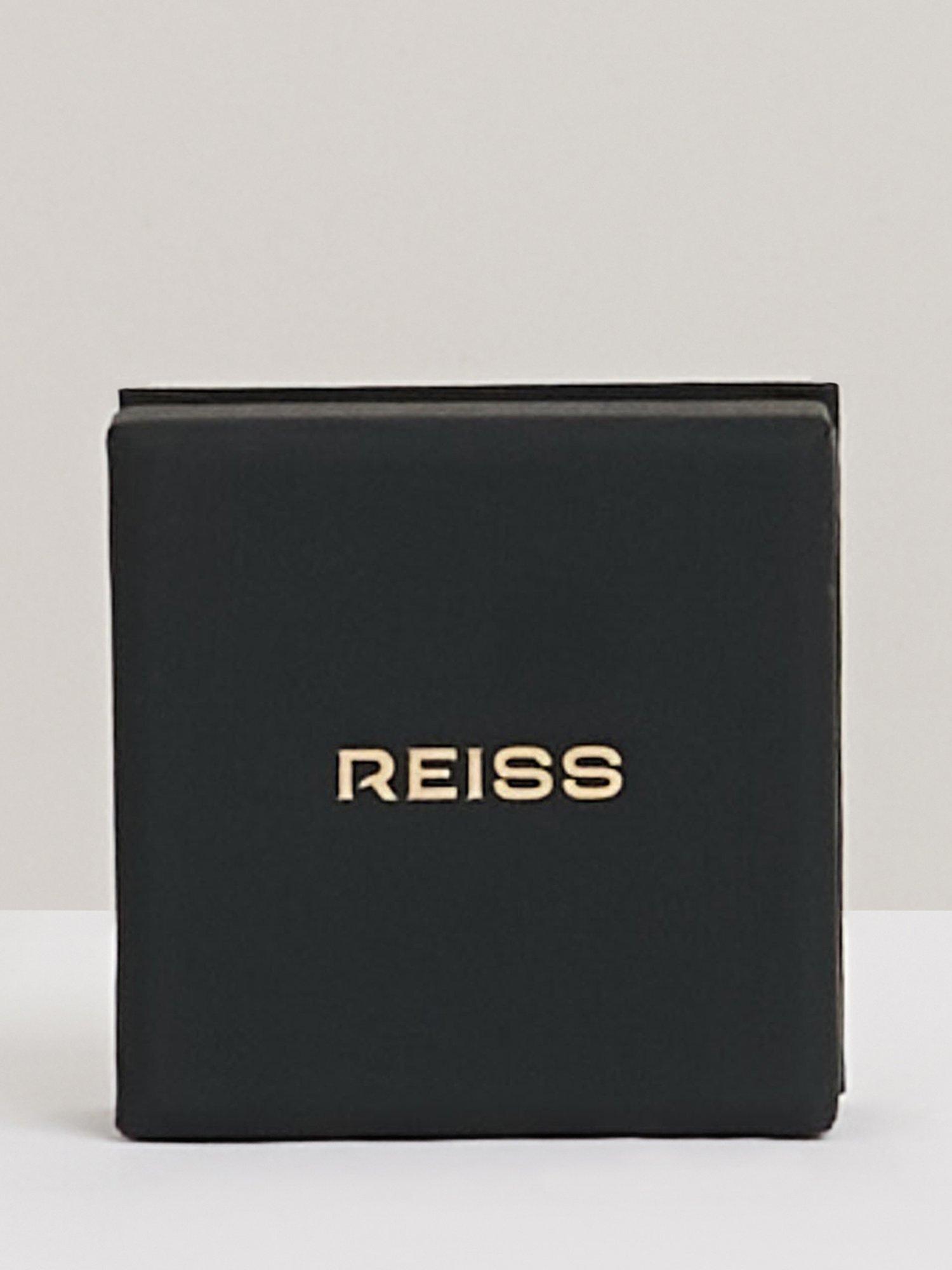 Product image 6 of 6, which shows Reiss Skye Crystal Coin Pendant Necklace, Gold/Multi