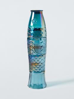 John Lewis Fish Stacking Glass Tumblers, Set of 4, Iridescent, Irridescent