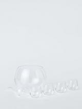 John Lewis Punch Bowl Glassware Gift Set, Clear