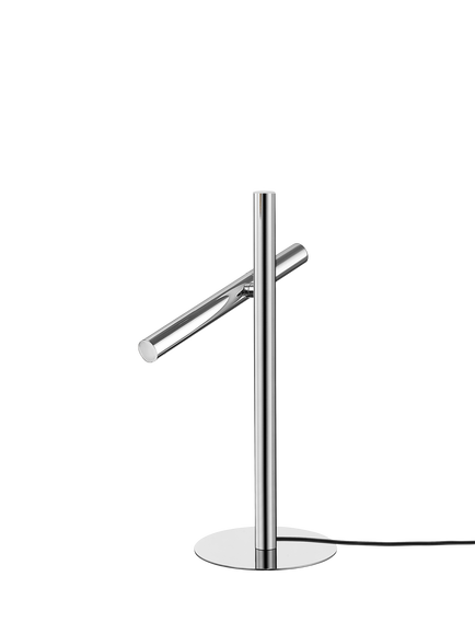 John Lewis Swivel Table Lamp, Chrome