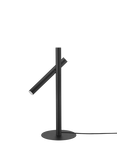 John Lewis Swivel Table Lamp, Matt Black