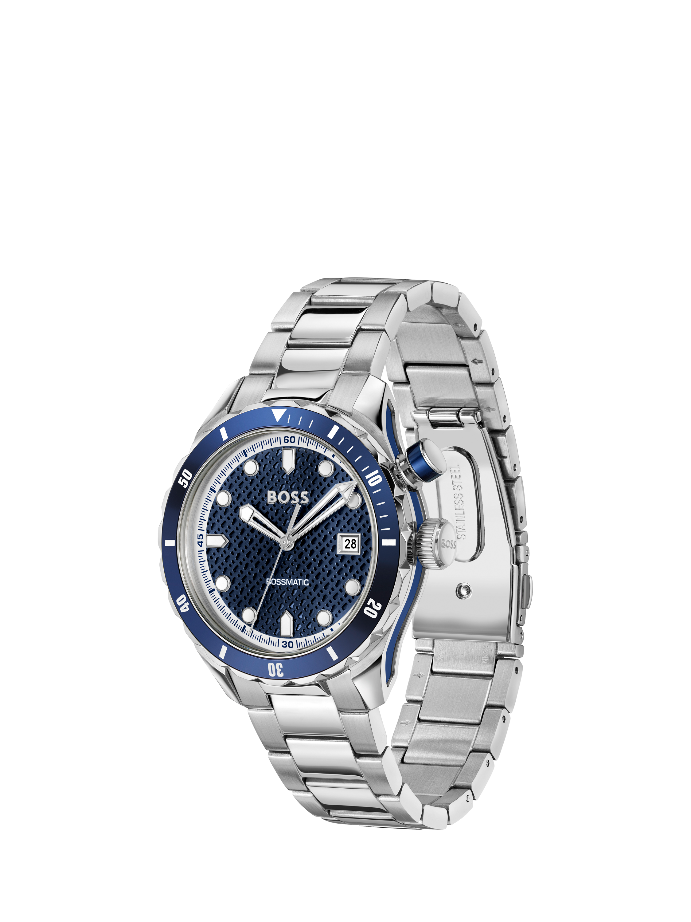 Product image 2 of 7, which shows BOSS 1514177 Men's Bossmatic Hybrid Automatic Watch