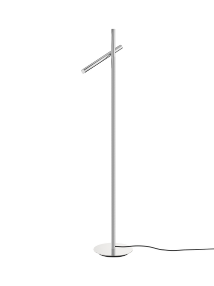 John Lewis Swivel Floor Lamp - view 2, Chrome