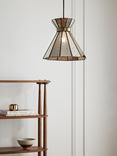 John Lewis Romy Pendant Ceiling Light, Glass