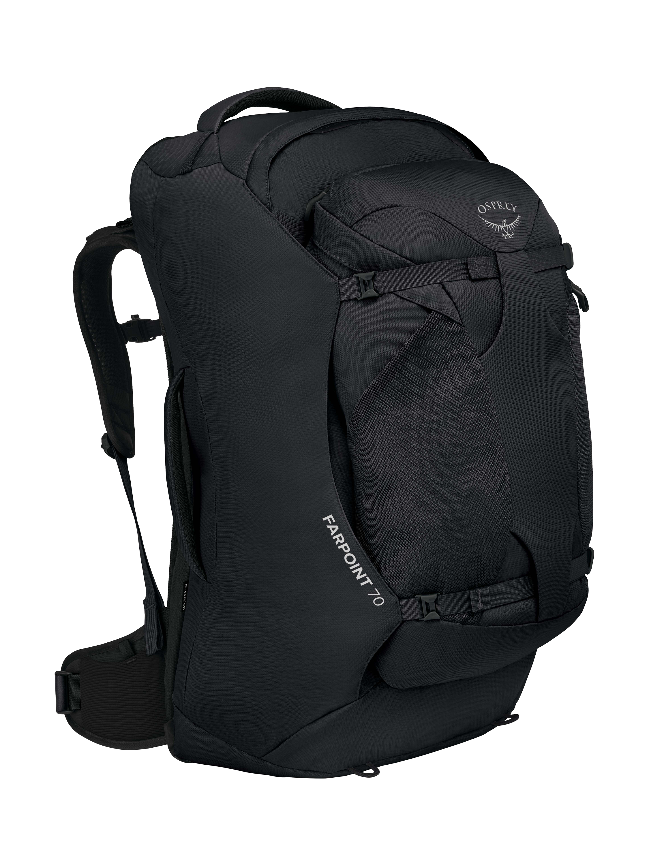 Osprey Farpoint 70L Backpack, Black