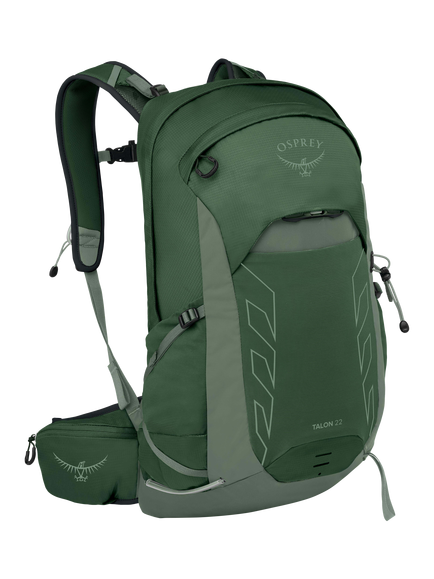 Osprey Talon 22L Multi-Sport Backpack, Green Canopy, Green Canopy