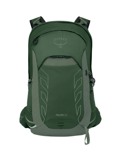 Osprey Talon 22L Multi-Sport Backpack, Green Canopy - view 2, Green Canopy