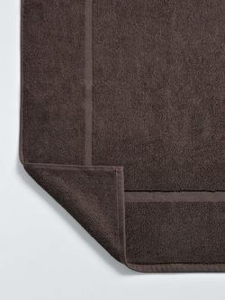 John Lewis Egyptian Cotton Bath Mat - view 2, Cocoa