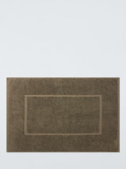 John Lewis Egyptian Cotton Bath Mat, Dark Khaki