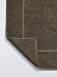 John Lewis Egyptian Cotton Bath Mat, Dark Khaki