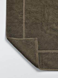 John Lewis Egyptian Cotton Bath Mat - view 2, Dark Khaki