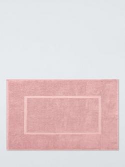 John Lewis Egyptian Cotton Bath Mat, Deep Plaster