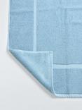 John Lewis Egyptian Cotton Bath Mat, Haze Blue