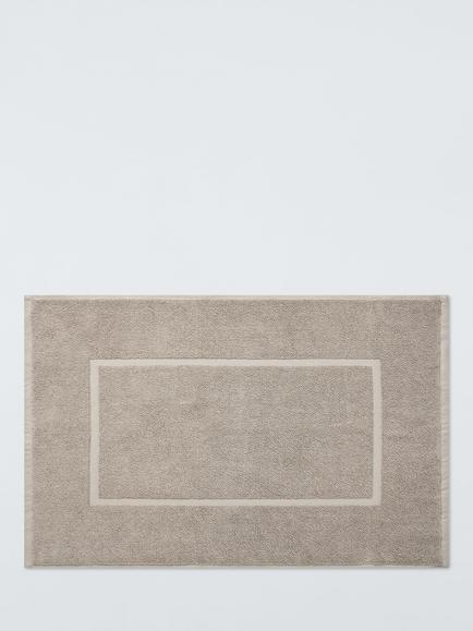 John Lewis Egyptian Cotton Bath Mat, Pale Mole