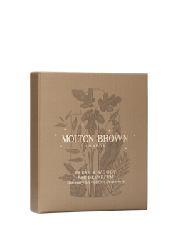 Molton Brown Fresh & Woody Eau de Parfum Discovery Fragrance Gift Set, 3 x 7.5ml - view 2, 