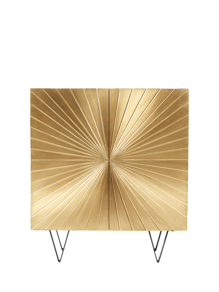 Swoon Ziggy Cabinet, Brass, Brass