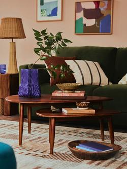 Swoon Abel Nesting Tables, Dark Brown - view 2, Dark Brown