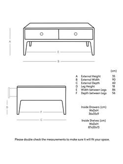 Swoon Nyhavn Coffee Table, Light Brown - view 2, Light Brown
