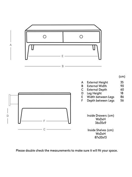 Swoon Nyhavn Coffee Table, Light Brown - view 2, Light Brown