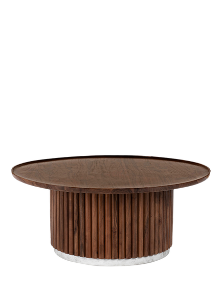 Swoon Skinner Coffee Table, Dark Brown, Dark Brown