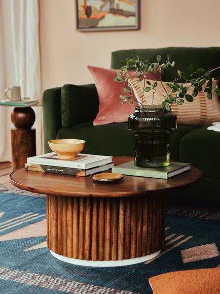 Swoon Skinner Coffee Table, Dark Brown - view 2, Dark Brown