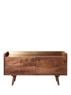 Swoon Fresco Media Unit, Light Brown, Light Brown