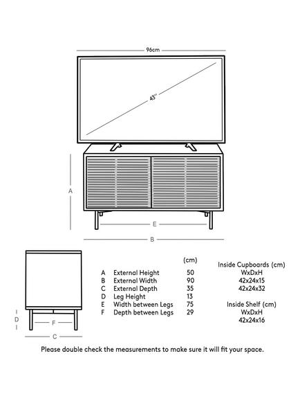 Swoon Weaving Petite Media Unit, Natural - view 2, Natural