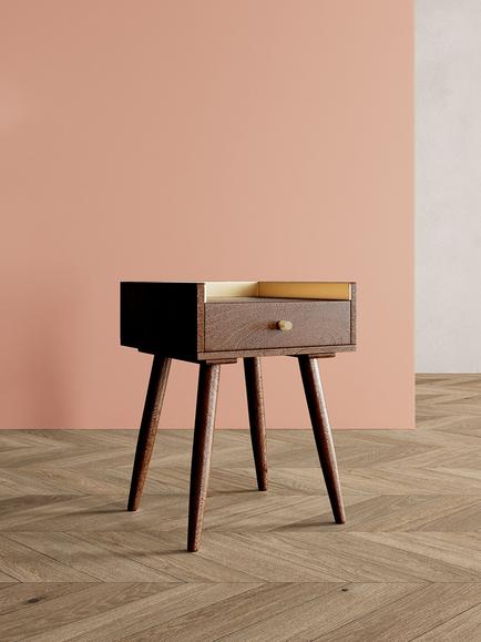 Swoon Fresco Side Table, Light Brown - view 2, Light Brown