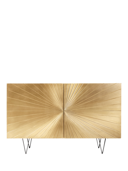 Swoon Ziggy Sideboard, Brass, Brass