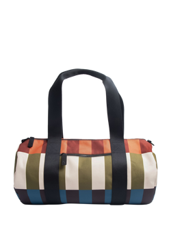 Gardner Multi Stripe Barrel Gym Bag, Multi, Multi