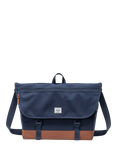 Herschel Supply Co. Cove Messenger Bag, Navy/Saddle Brown
