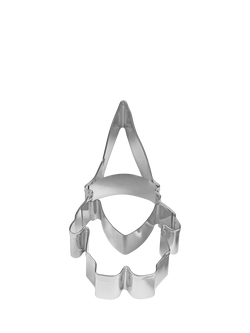 Tala Christmas Gonk Cookie Cutter, Red/Silver