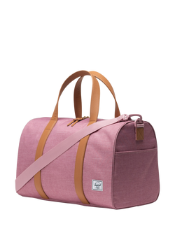 Herschel Supply Co. Carry On Duffle Bag, Lilas Crosshatch - view 2, Lilas Crosshatch