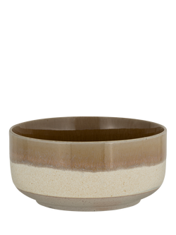 Nkuku Arici Ceramic Cereal Bowl, 15cm, Sand, Sand